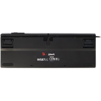 Клавіатура A4Tech Bloody WS87 Naraka Wireless/Bluetooth Black/Red (4711421001113) Вінниця - фото 2