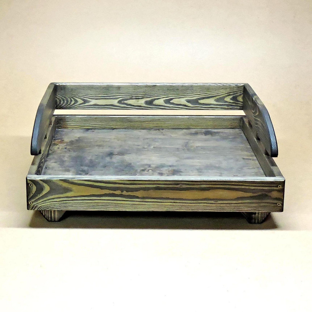 Лежак деревянный для собаки 