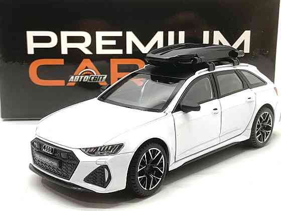 Машина Автосвіт Audi rs 6 інерційна відчиняються двері капот багажник 21см Білий (AP-2026) Чернігів