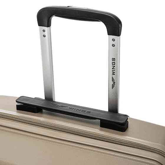 Валіза поліпропіленова WINGS PHX01 середня 65 см шампань Київ