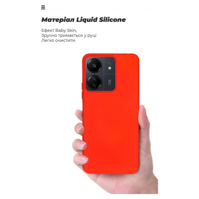 Чохол до мобільного телефона Armorstandart ICON Case Xiaomi Redmi 13C / Poco C65 Red (ARM72482) Вінниця - фото 7