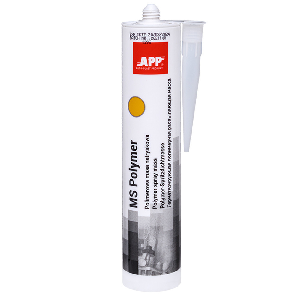 Герметик полімерний (розпиляємий) MS Polimer жовтий 290мл APP, 040404 Киев - изображение 1