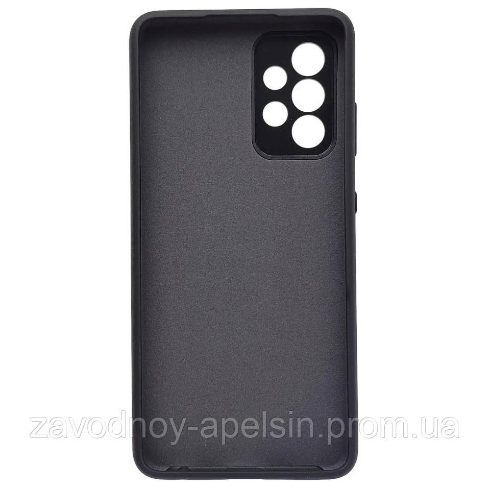 Samsung A73 A736 Чохол силіконовий Захист камери (чорний) Одеса - фото 2