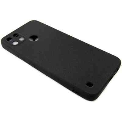 Чохол до мобільного телефона Dengos Carbon Realme C25y (black) (DG-TPU-CRBN-145) Вінниця