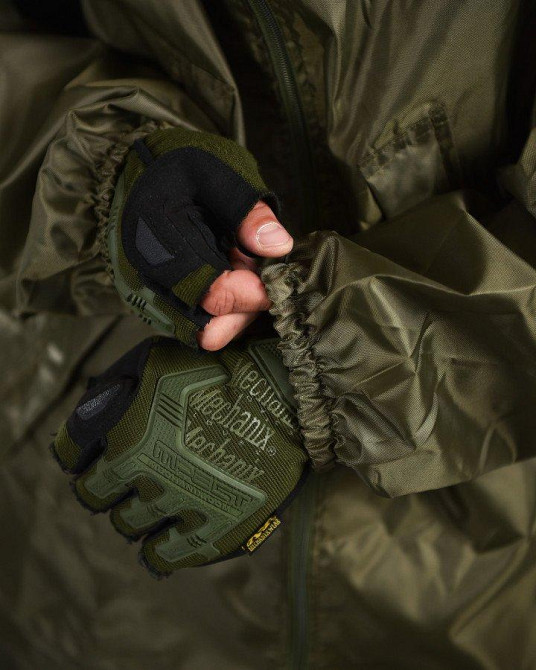 Костюм дощовий маскувальний олива Одеса - фото 7