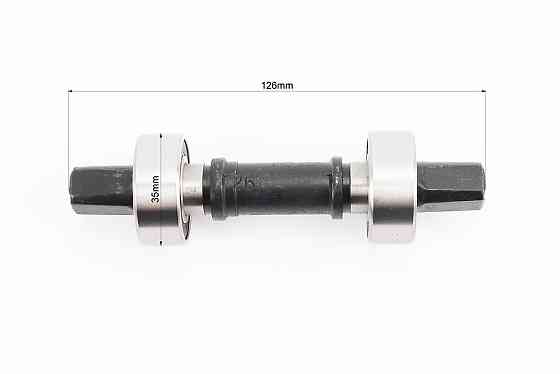 Каретка "квадрат" MTB 126мм, пром-підшипники (16*35*14) "6202RS", під болт KL-910D Київ