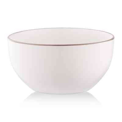 Салатник Ardesto Asti 670мл, 14.2см, кераміка, білий (AR1414AW) Винница