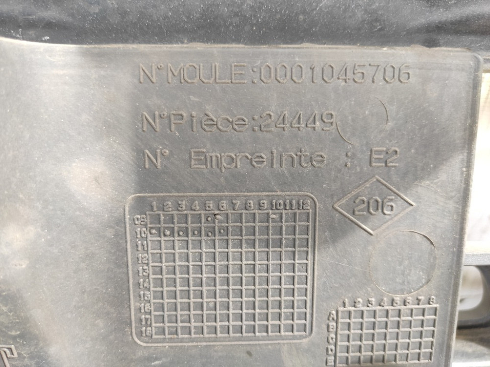 Решітка бампера/радіатора Renault Master III 2010-2014 (623100250R) Ковель - изображение 4