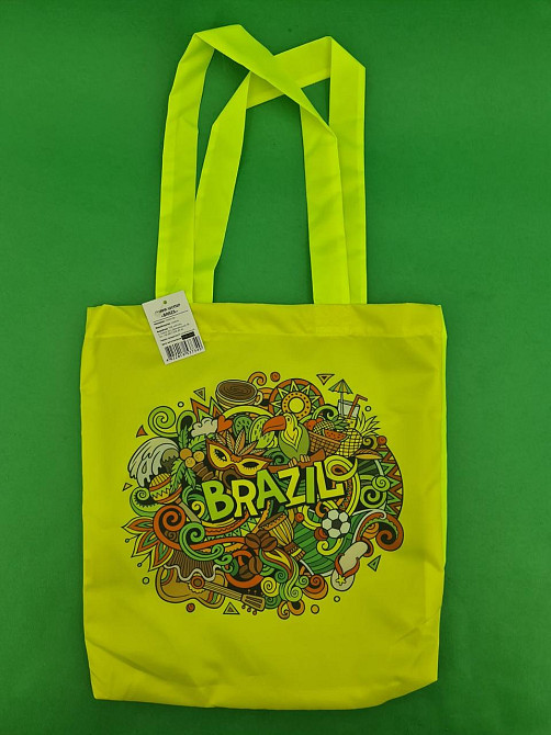 Сумка шопер Brazil 40x35 см ручка 60 см (1 шт) Харків - фото 4