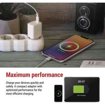 Зарядное устройство EMOS V01G20 USB-C PD20W GaN (V01G20) Винница