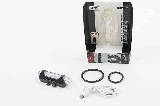 Ліхтар передній 5 діодів 15 lumen, Li-ion 3.7V 330mAh зарядка від USB, вологозахисний, BS-216/АQY-093 Київ