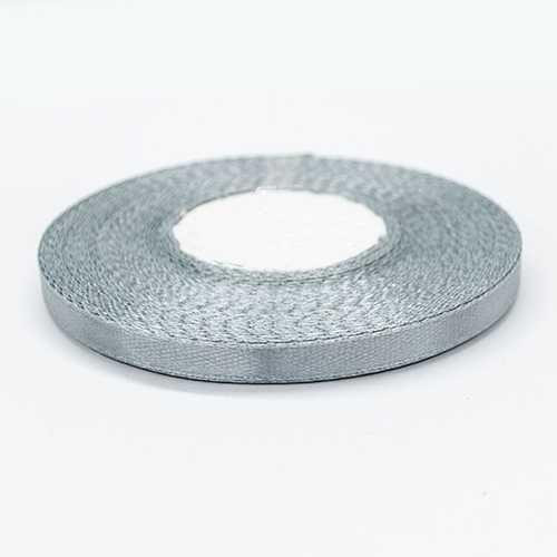 Стрічка атласна 12 мм сіро-блакитна 23 м Київ - фото 1