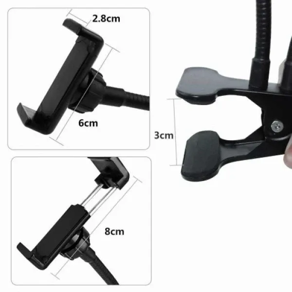 Набір блогера Professional Live Stream 3 режиму світла, для лайв-трансляцій, вебінар. живлення через USB 5504 Одеса - фото 5