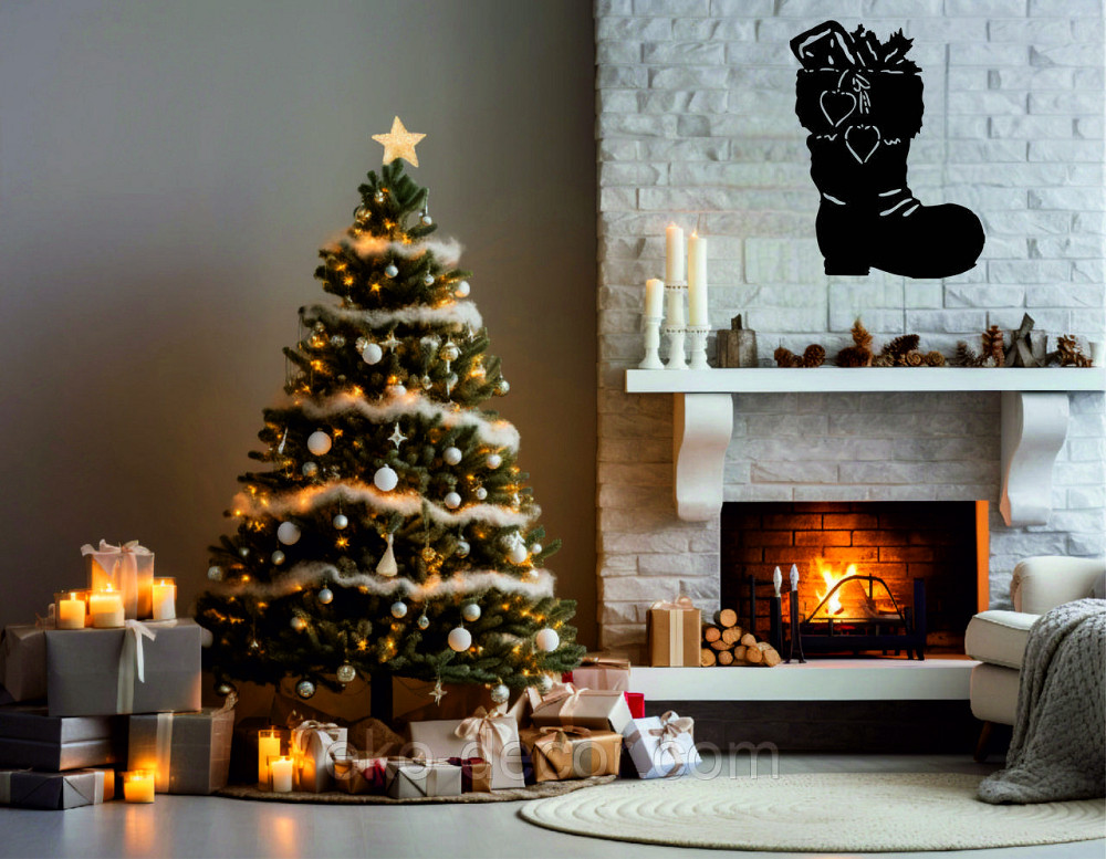 Декоративне настінне Панно «Новий рік», Декор на стену Київ - фото 3