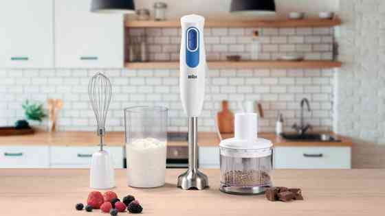 Блендер Braun MQ 20236 M WH ( білий з синім ) Харків