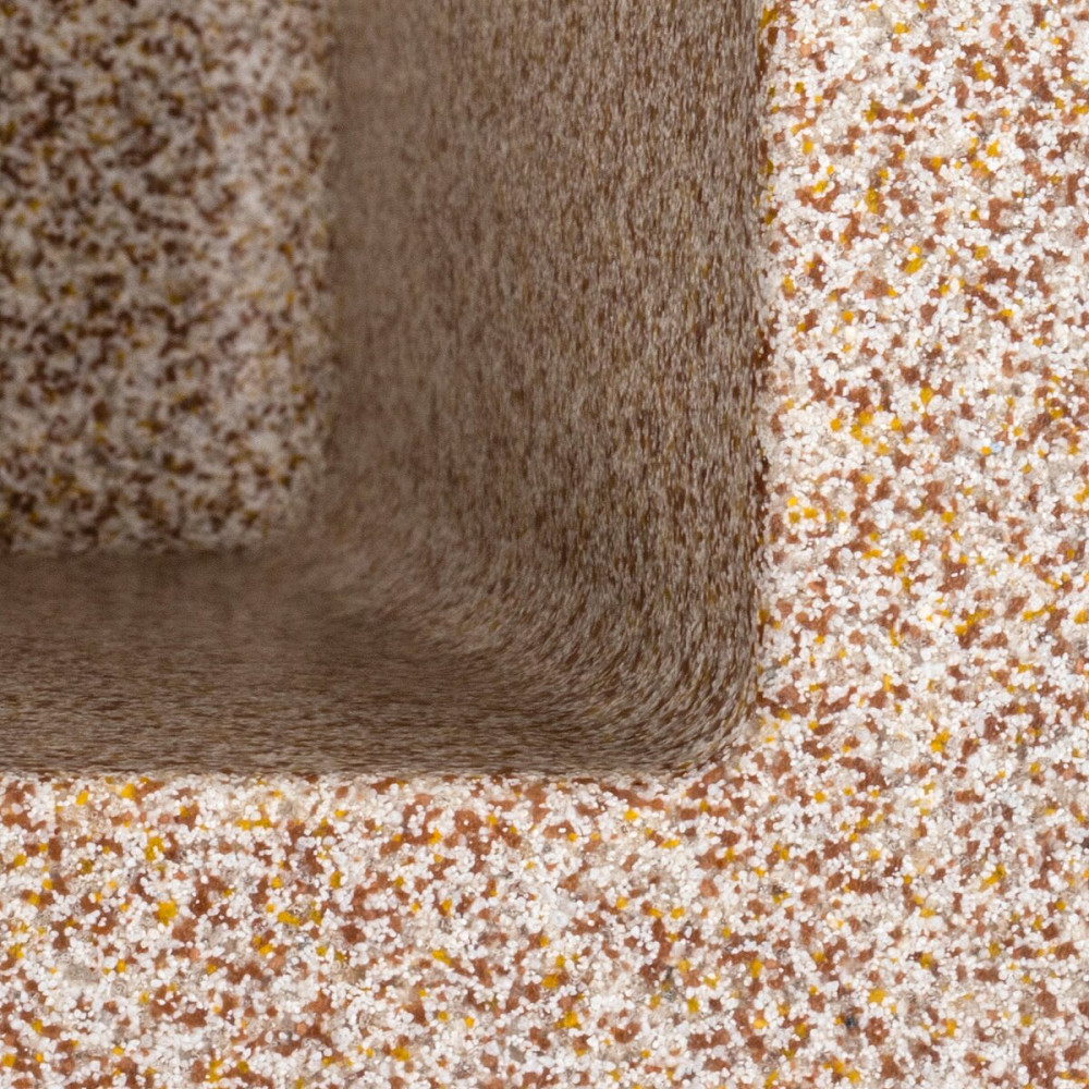 VALESO Гранітна мийка для кухні VALESO 4040 RUBA матова карамель Коломыя - изображение 8