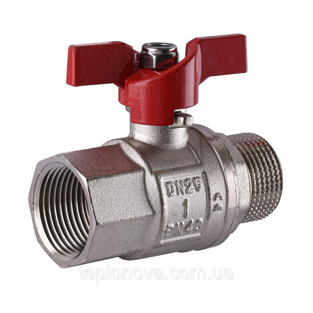 Кран шаровый прямой SELBA 1″ НВ КБ SL1508 Черновцы - изображение 1