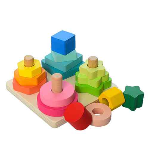 Розвиваючий набір Геометрика MD 1190 дерев'яний Вінниця