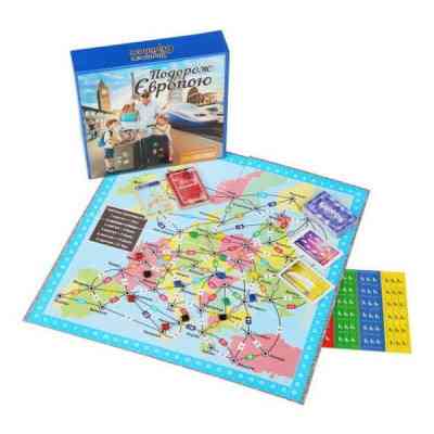 Настольная игра Arial Путешествие по Европе (91027) Винница