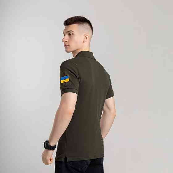 Легкое тактическое летнее мужское хаки поло Pobedov Royal Военное Киев