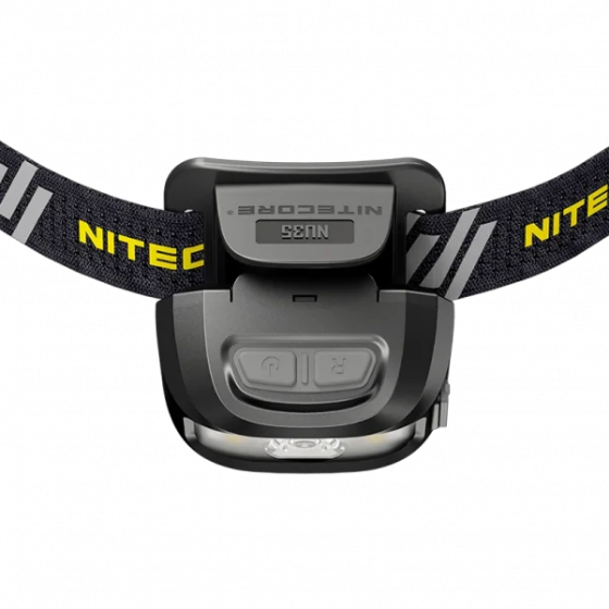 Налобний ліхтар Nitecore NU35 460лм 3xAAA Type-C з білим та червоним світлом Вінниця