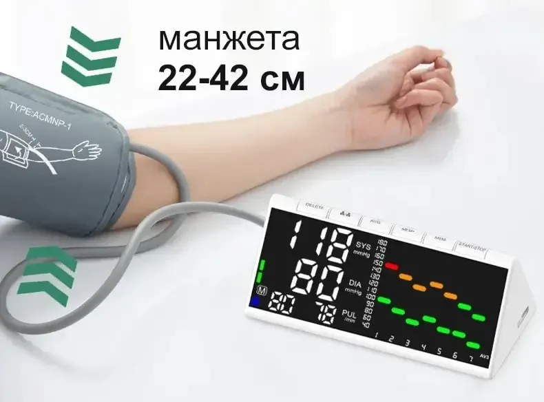 Тонометр Alphamed высокого класса точности на предплечье Днепр - изображение 4
