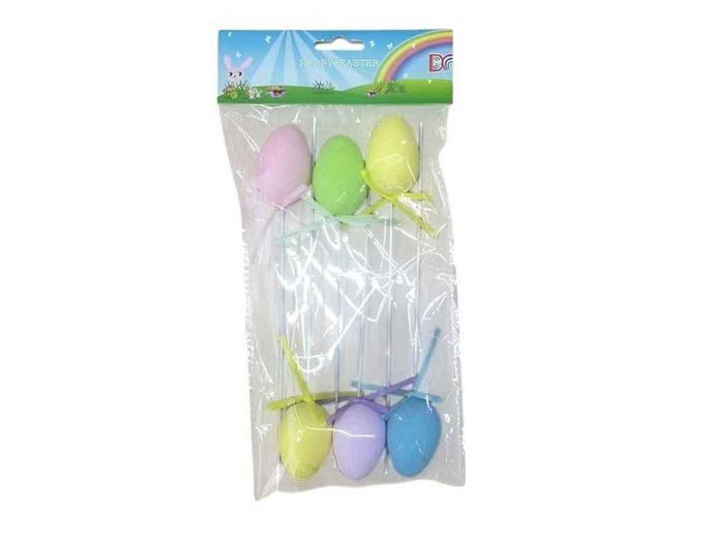 Декор великодній Easter eggs 20см (6шт/уп) R40511 ТМ STENSON Київ - фото 1