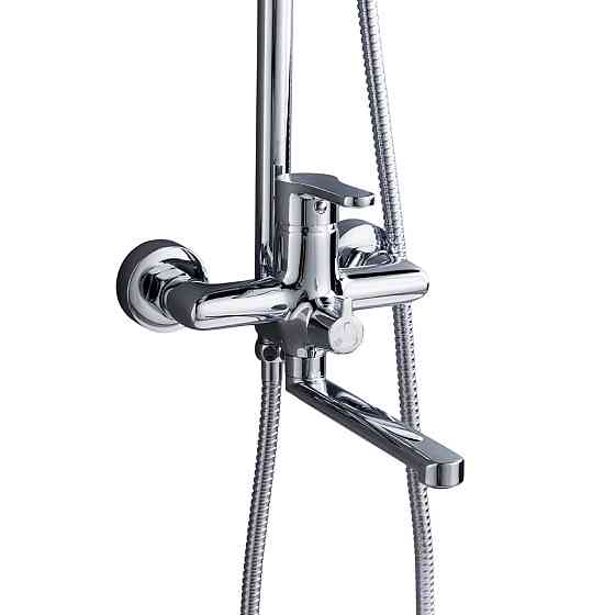 Душова система латунна універсальна Lidz Astra 1030 на три споживачі (з виливом) (k35) LDAST1030CRM48086 Chrome Київ