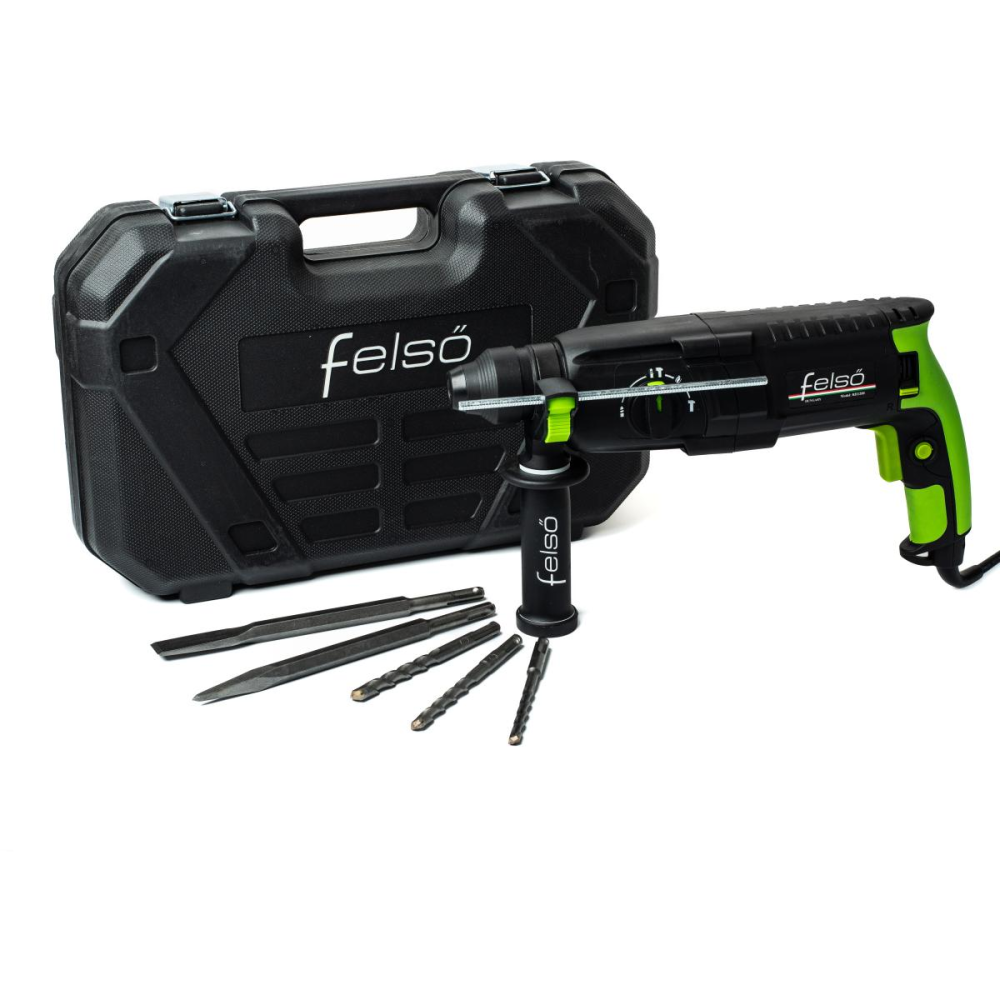 Перфоратор прямий Felso RH1200 : 1200 Вт, 3.8 Дж, SDS-Plus (RH1200) Київ - фото 10