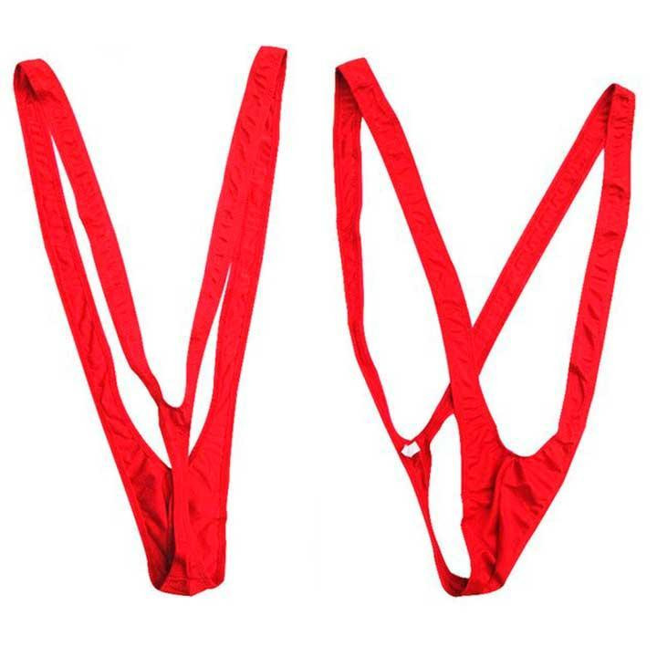 Чоловічі стрінги комбінезон - Червоний - М/L Вінниця - фото 6