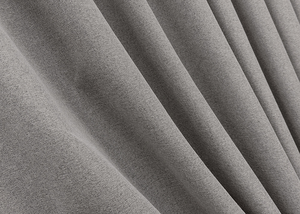 Премиум шторная ткань blackout 100%, двусторонняя, коллекция «ASHEN NIGHT» цвет бежево-серый 1850ш Киев - изображение 1