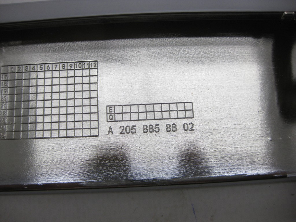 Mercedes-Benz  A2058858802 Нова центральна хром накладка переднього бампера AMG рестайлінг C-Class W205 C-Class Estate S205 C-Class Coupe С205 C-Class Одесса - изображение 7