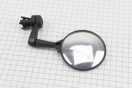 УЦІНКА велоаксесуари Дзеркало кругле, регульоване, чорне (пошкодження, див. фото) Київ