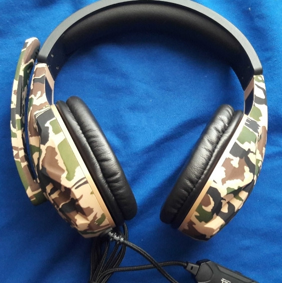 Ігрові навушники Камуфляж Camouflage-Green. Харків - фото 5