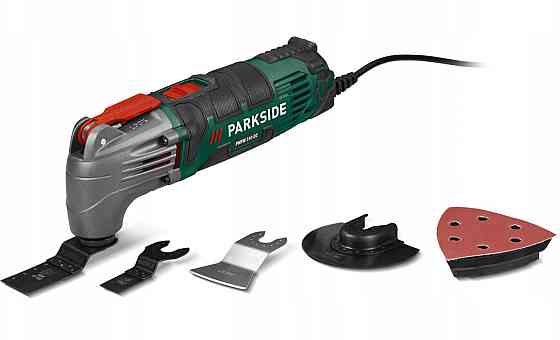 Многофункциональный инструмент реноватор с аксессуарами в кейсе Parkside (PMFW 310 H5) 310 Вт Нововолынск