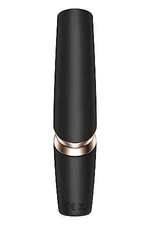 Клиторальный бесконтактный массажер Satisfyer Perfect Kiss черный Sex Aura Киев