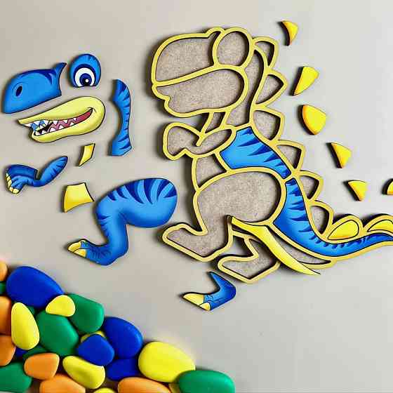 Деревянный пазл-вкладыш 