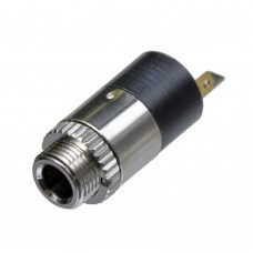 Гнездо 3,5 стерео, монтажное, корпус металлический Полтава - фото 1