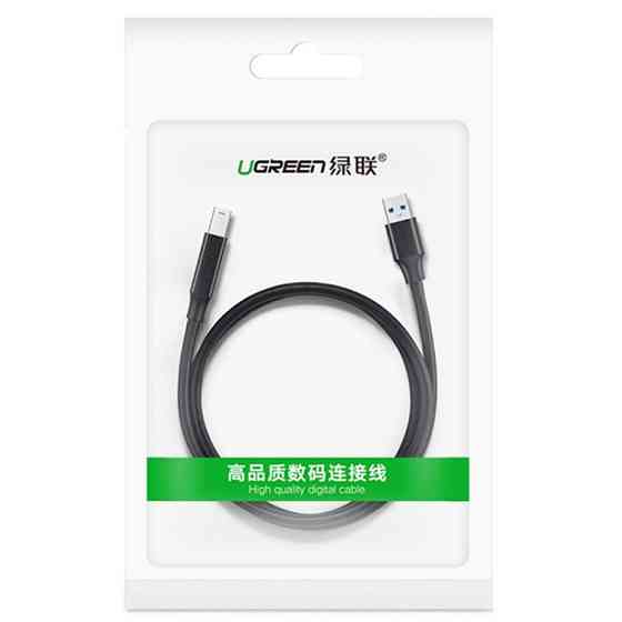 Кабель подовжувач USB 3.0 Fast Speed 5Gbps Transmission UGreen 10372 (Чорний, 2м) Николаев