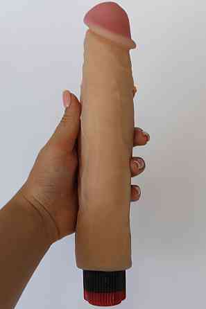 Вібратор EGZO Ciberskin VNS001 ( 23 х4,5 см ) Sex Aura Київ
