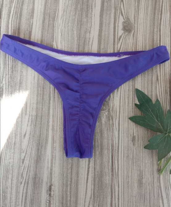 Для купальника стринги фиолетовый Киев - изображение 1
