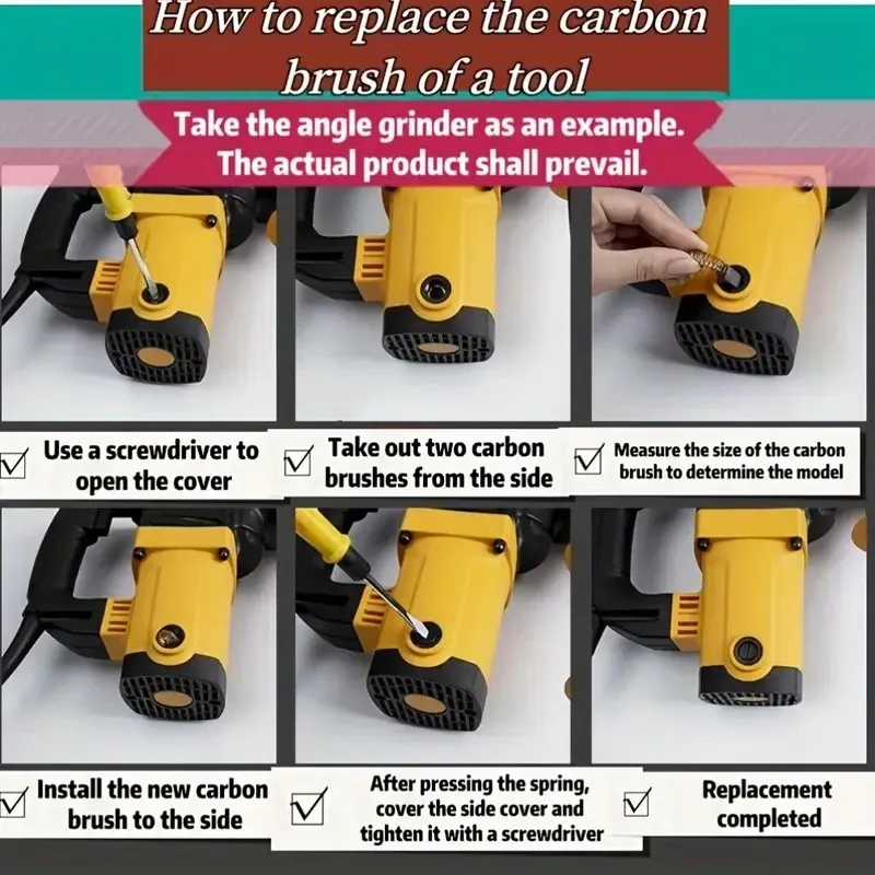 Графітові щітки 10 шт для електроконтакту 12.5x7.5 мм Київ - фото 6