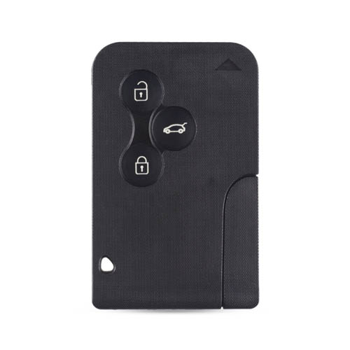 Ключ-карта Renault Megane с корпусом под чип, 3 кнопки Киев - изображение 2