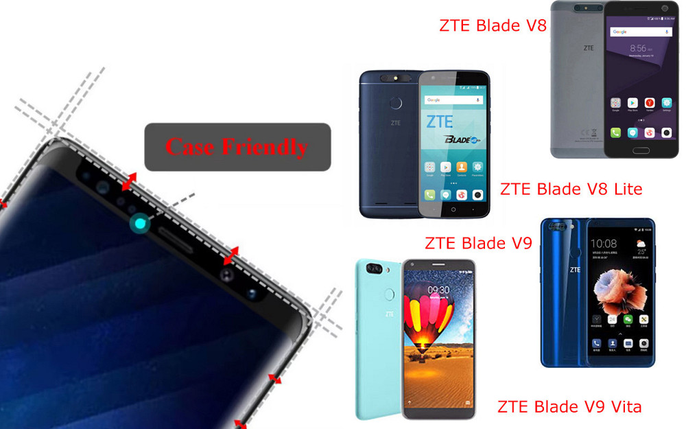 Захисне скло HyperGlass Pro для ZTE Blade V8, V8 Lite, V9, V9 Vita – максимальна чутливість та захист Київ - фото 4