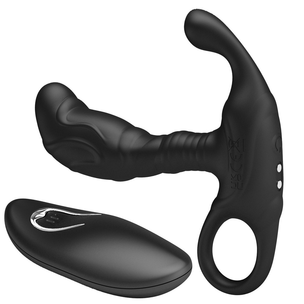 Масажер простати - Mr.Play Remote Control Prostate Massager Sex Aura Київ - фото 7