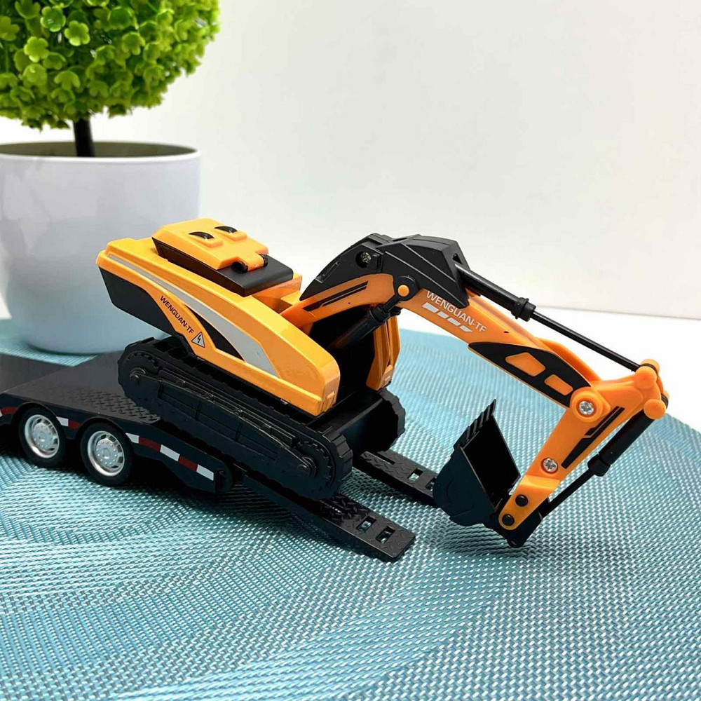 Трейлер із будівельною технікою інерція довжина 32см Вид 1 (2212-10MO) Чернігів - фото 4