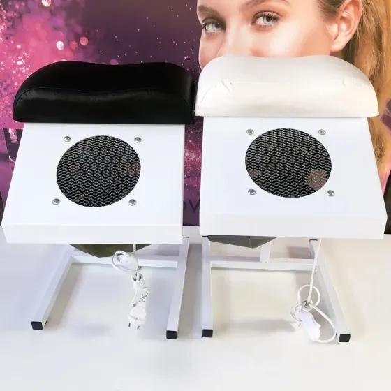 Вытяжка для педикюра с подставкой мощностью 100 Вт. Белая Киев