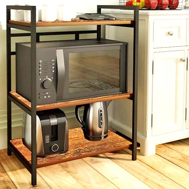 Стелаж кухонний "Торінтон 3" венге-охра Миколаїв - фото 1