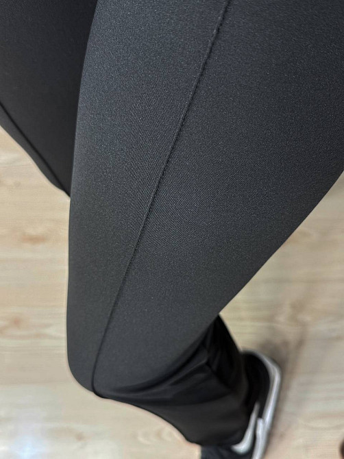 Лосины женские A-N 1722 со стрелкой высокая посадка черные, черный, L Киев - изображение 8