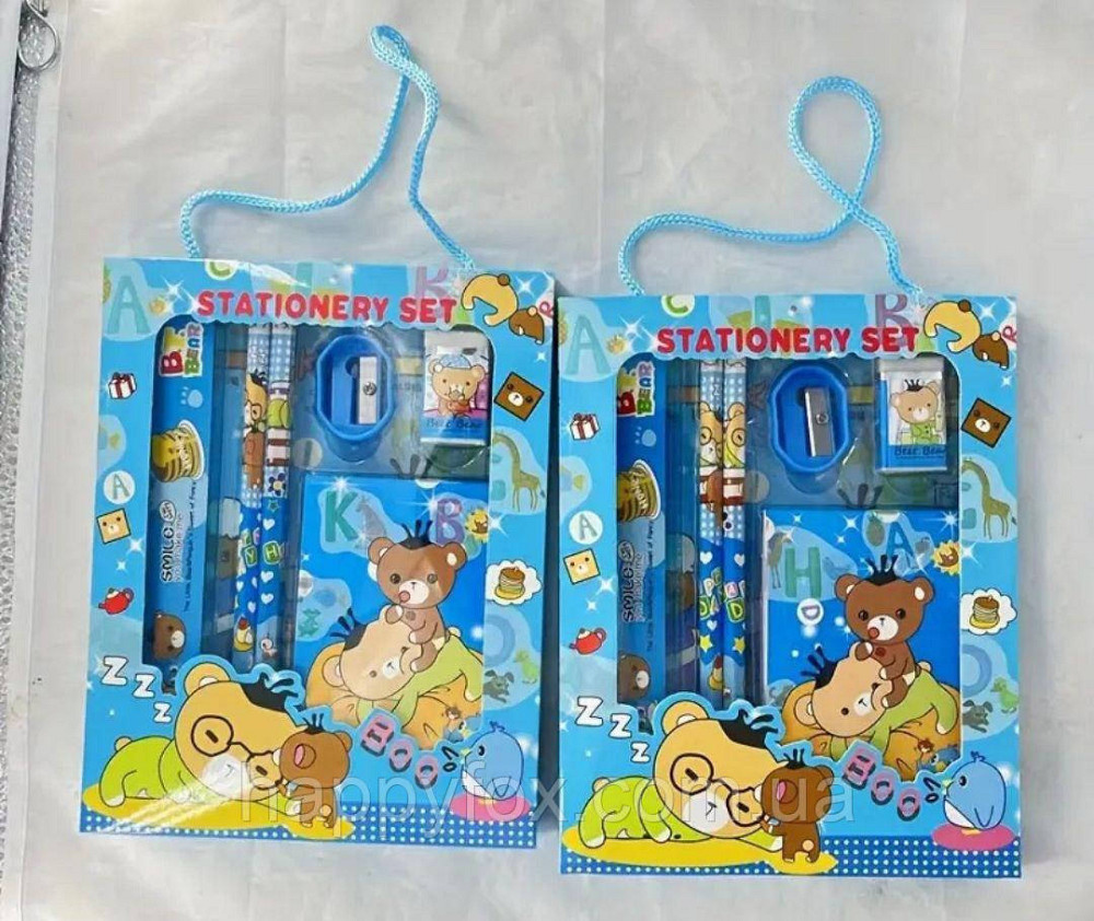 Набір із 6 канцелярських товарів для хлопчика та дівчинки Львів - фото 1